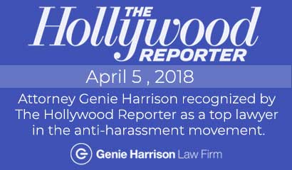 Genie Harrison is recognized as a top lawyer by The Hollywood Reporter.
