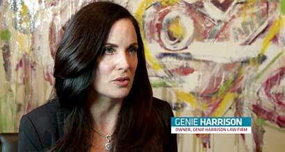 Top sexual harassment attorney Genie Harrison interviewed by Spectrum News