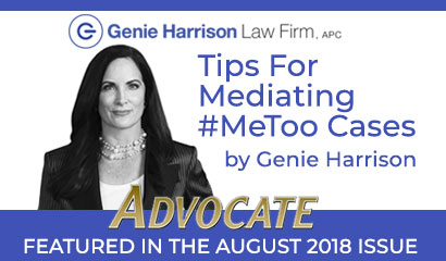 Tips for Mediating Me Too Cases