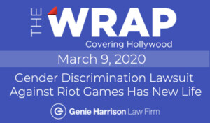 riot games gender discrimination
