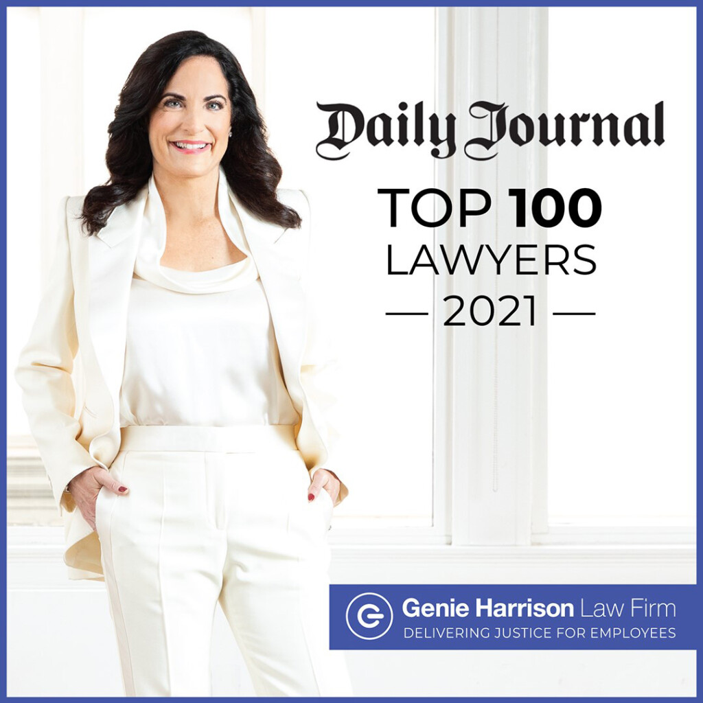 Daily Journal Top 100 lawyer Genie Harrison