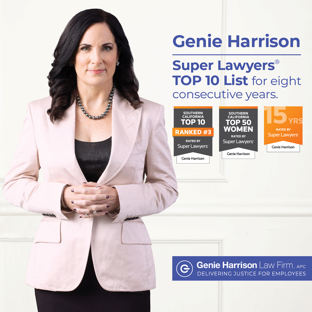 Genie Harrison Super Lawyers Top 10 List