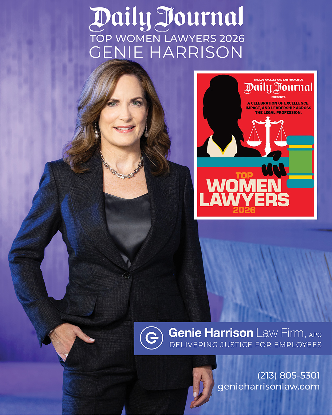 Daily Journal Top Women Lawyer Genie Harrison