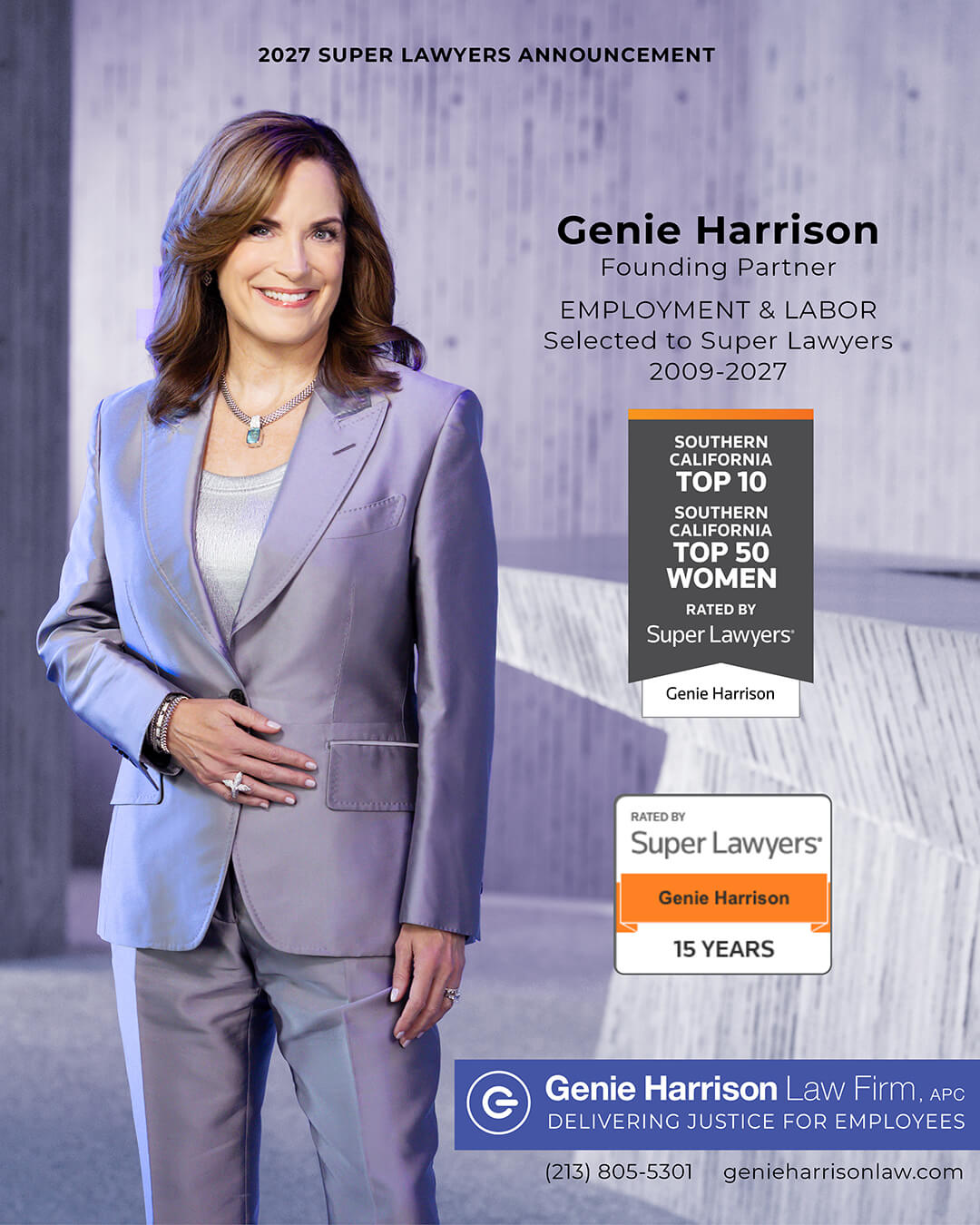 2027 Super Lawyer Genie Harrison